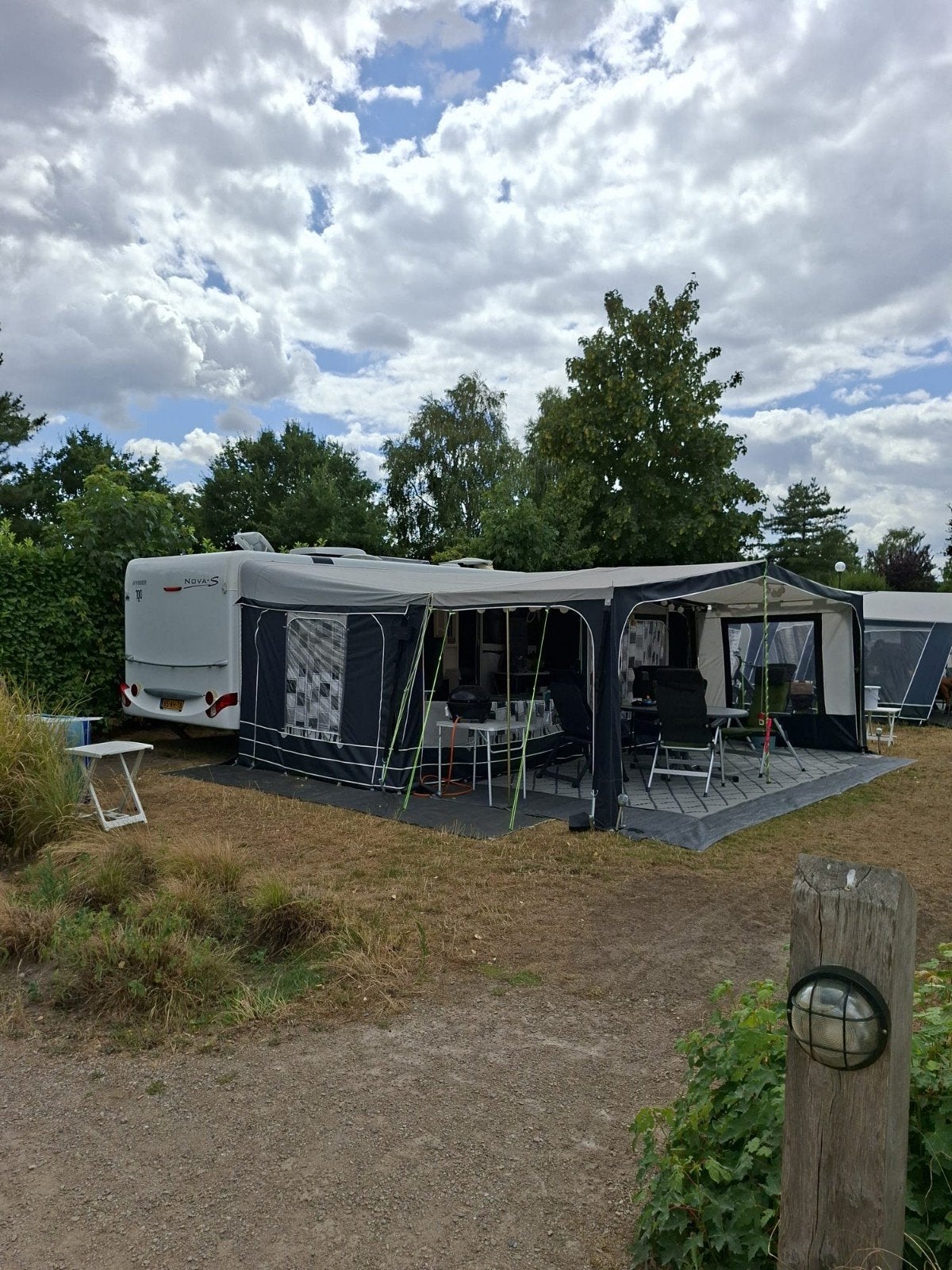 voortent en luifel omloop maat 15, Caravans en Kamperen, Voortenten en Luifels, Ophalen, Gebruikt, Ten Cate All Season 200g/m2
