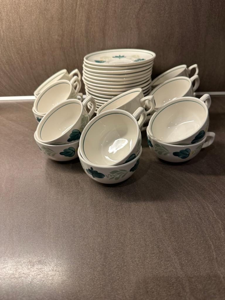 Royal boch aquarelle, Huis en Inrichting, Keuken | Servies, Ophalen of Verzenden, Zo goed als nieuw, Aardewerk, Kop(pen) en/of Schotel(s)