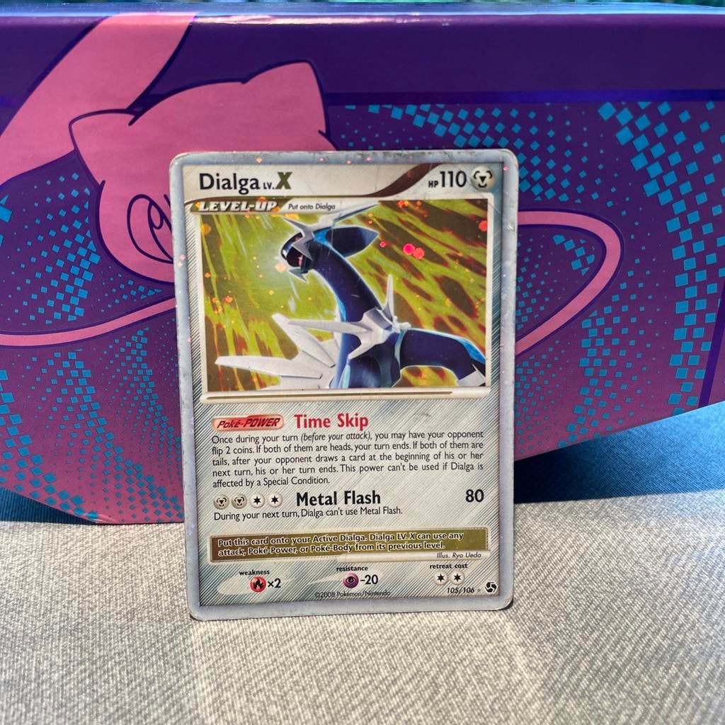 Dialga LV.X 105/106 Great Encounters Holo, Verzenden, Gebruikt