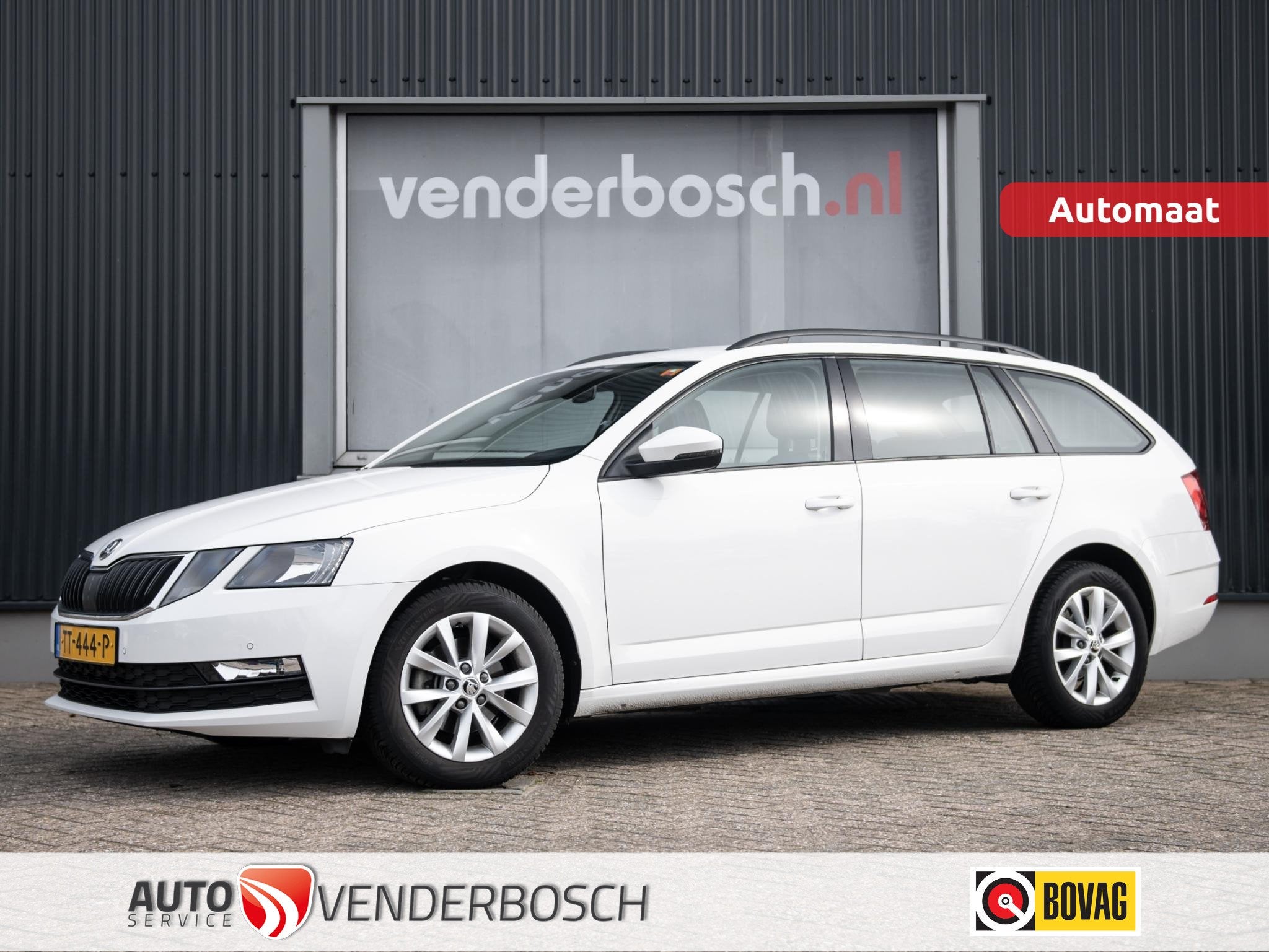 Skoda Octavia Combi 1.0 TSI Greentech Ambition Business 116p, Auto's, Stof, Gebruikt, 116 pk, Wit