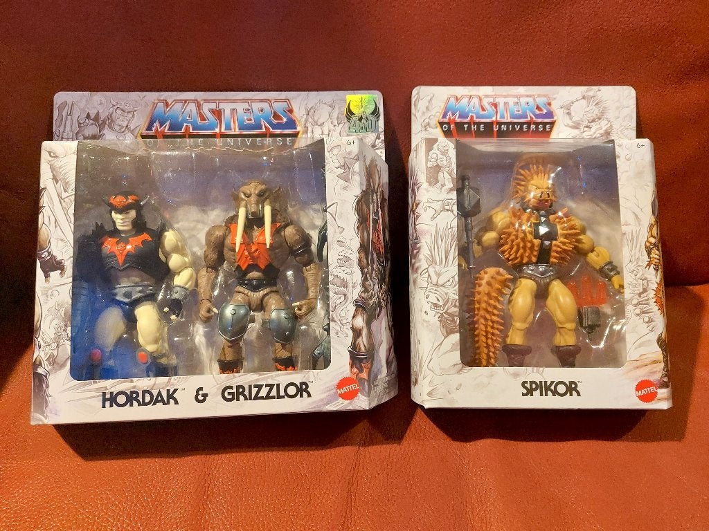 Hordak & Grizzlor + Spikor Sketchbook Series Motu Origins, Ophalen of Verzenden, Zo goed als nieuw