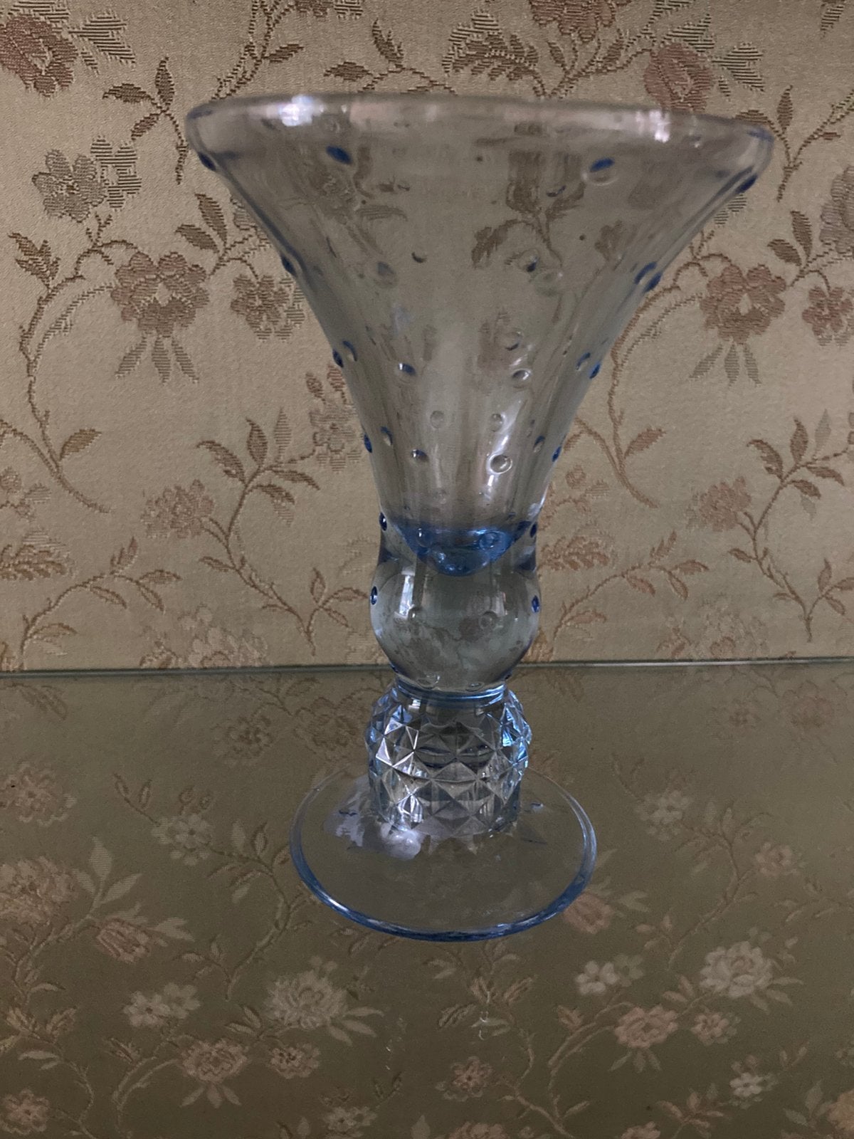 vintage persglas Boheems glas mid-20e eeuw (art-decostijl, Ophalen of Verzenden