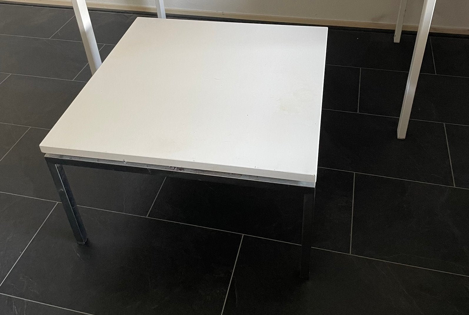 Salontafel wit, Ophalen, Overige materialen, Gebruikt, 100 tot 150 cm