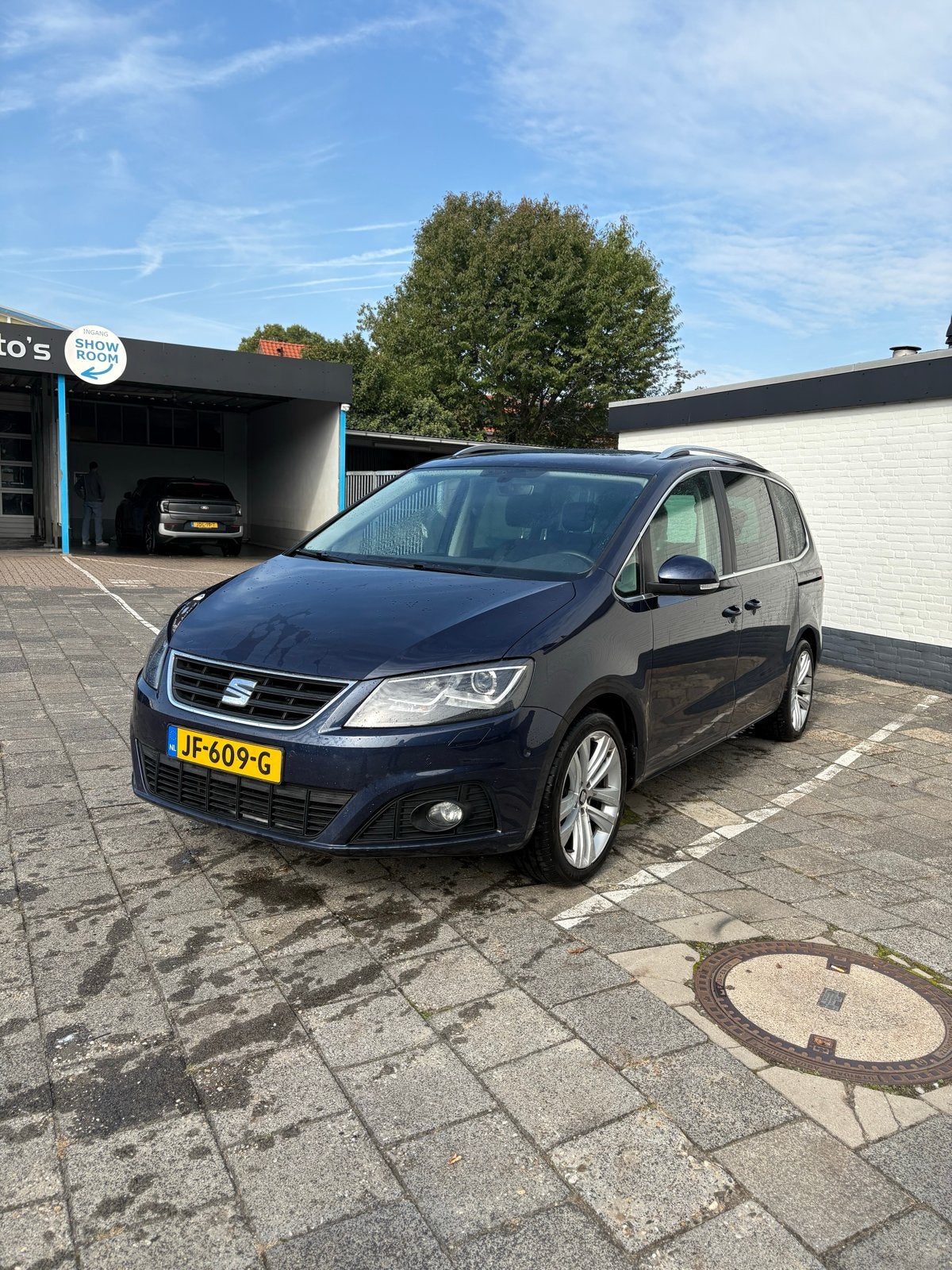 Seat Alhambra 1.4 TSI 110KW 2016 Blauw, Auto's, Voorwielaandrijving, 15 km/l, 1800 kg, 4 cilinders