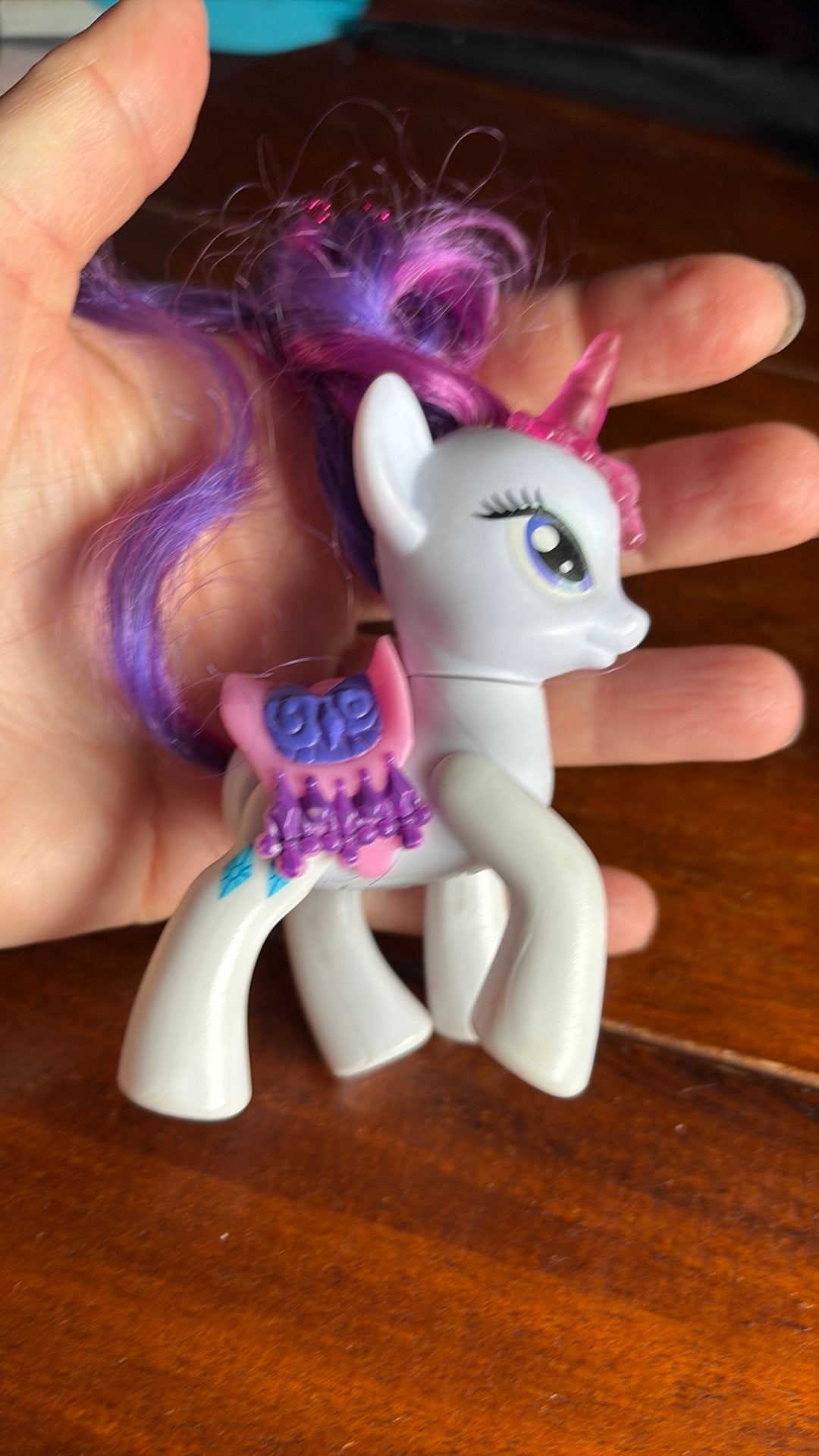 My little pony rarity, Kinderen en Baby's, Speelgoed | My Little Pony, Ophalen of Verzenden, Gebruikt