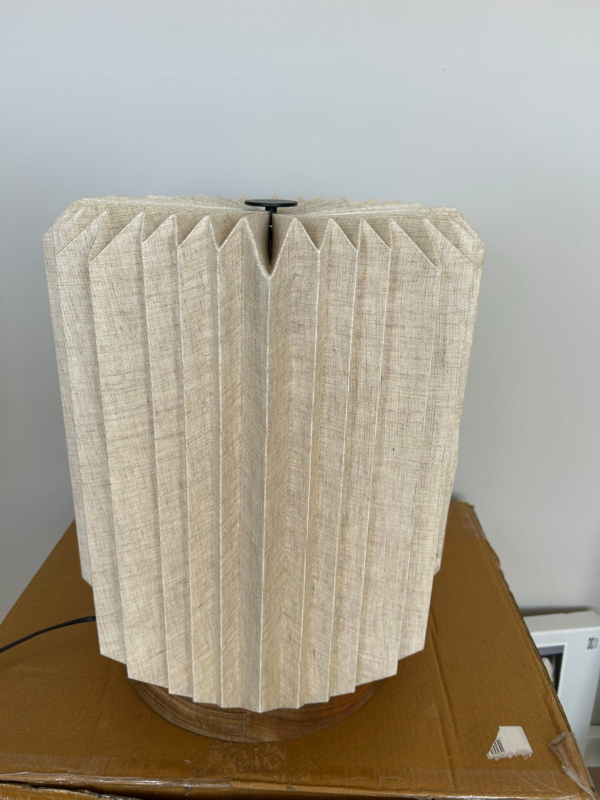 By Fonq tafellamp - Beige/Linnen look, Textiel, Modern, Ophalen, Beige