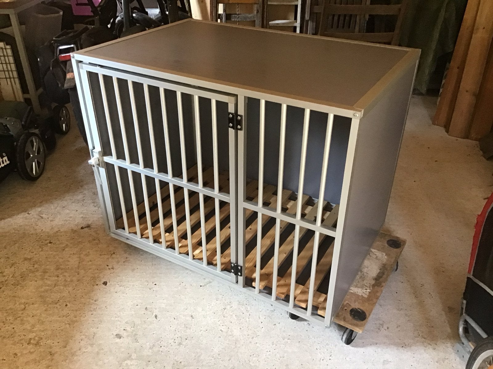 Te koop Luxe Binnen Hondenbench / kennel, Dieren en Toebehoren, Ophalen, Zo goed als nieuw