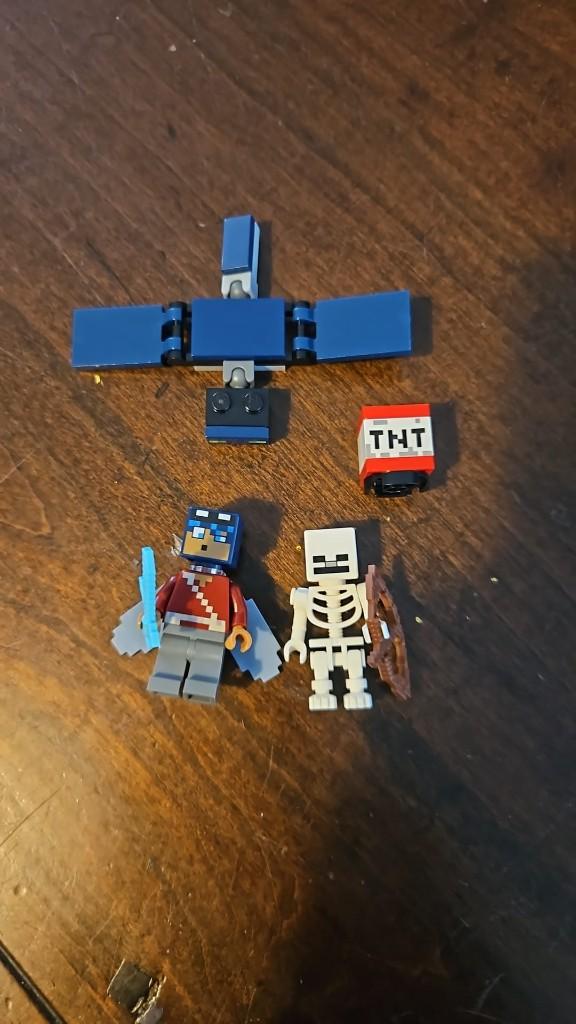 Lego Minecraft - Dragon slayer, Phantom, Skelet, Ophalen, Minecraft, Lego, Zo goed als nieuw