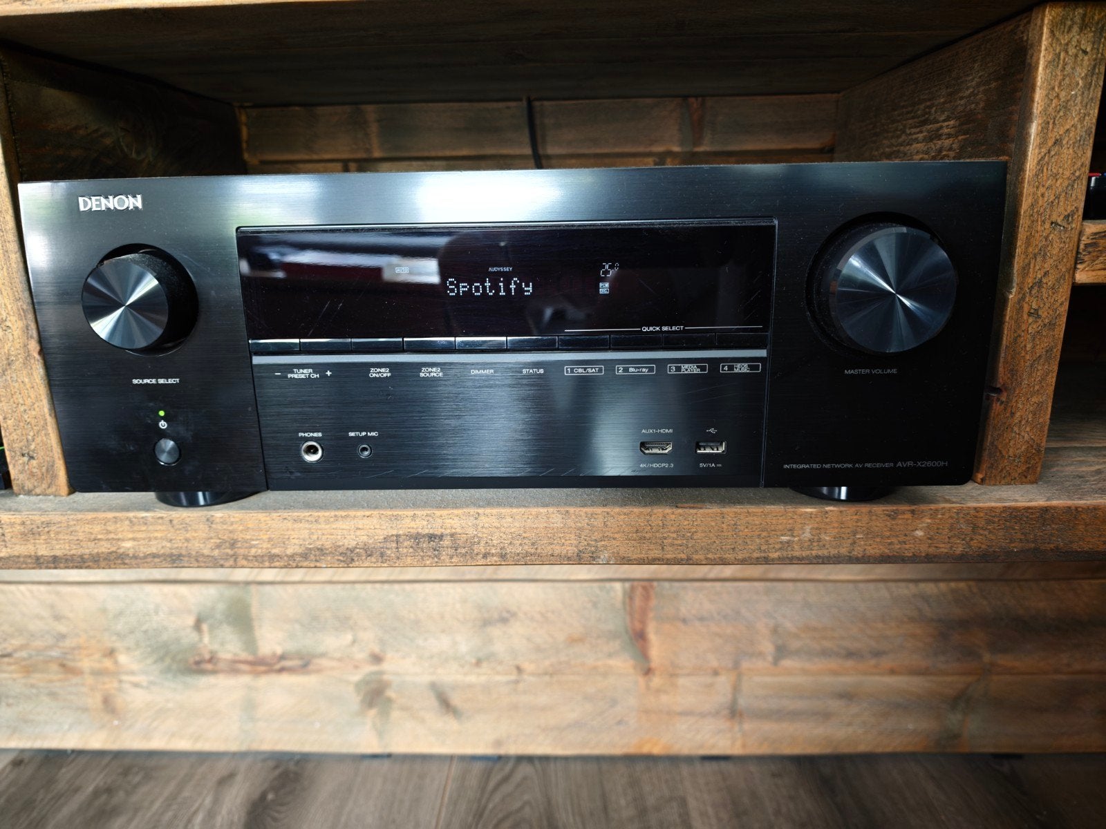 Teufel Ultima 40 & Denon X2600H 5.0 Surround Set, Audio, Tv en Foto, Luidsprekers, Inclusief kabels, Zo goed als nieuw, Surroundset