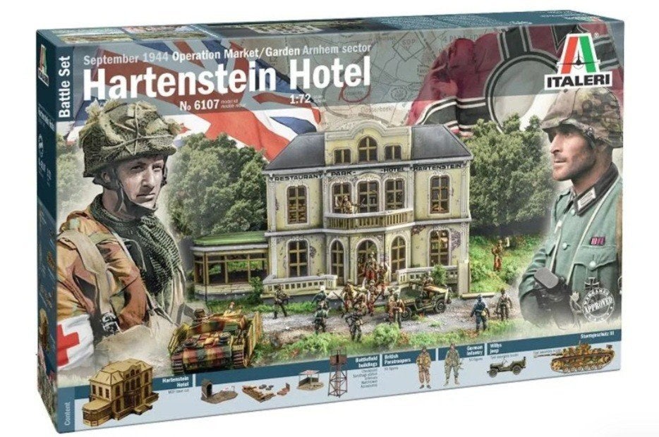 Italeri Hotel Hartenstein ita6107S, Ophalen of Verzenden, Nieuw, 1:50 of kleiner, Diorama