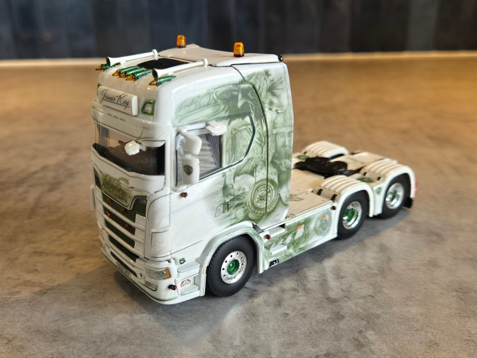WSI Scania S650 Jamie Key 1/175, Hobby en Vrije tijd, Modelauto's | 1:50, Ophalen of Verzenden, Nieuw, Bus of Vrachtwagen, Wsi