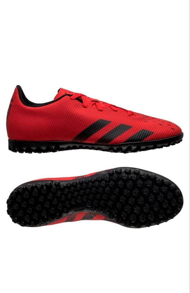 ADIDAS PREDATOR FREAK .4 TF METEORITE - Rood/Zwart (Maat 40., Ophalen of Verzenden, Zo goed als nieuw, Schoenen