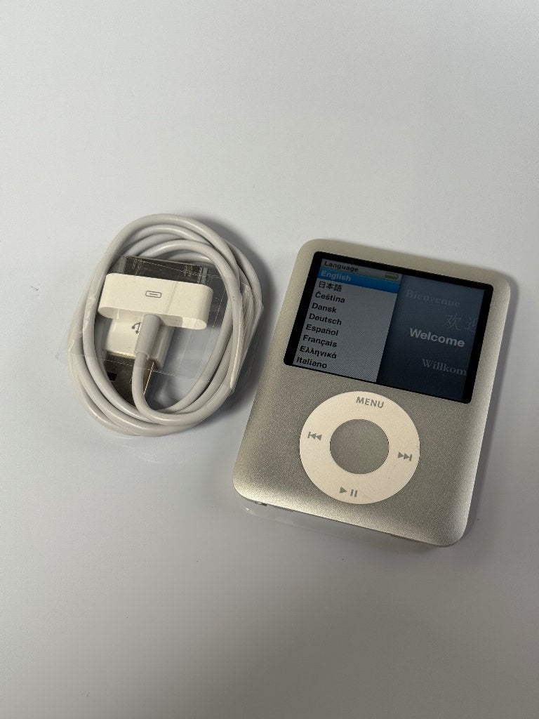 Apple iPod Nano 3e Generatie Zilver 4GB, Audio, Tv en Foto, Mp3-spelers | Apple iPod, Gebruikt, Ophalen of Verzenden, Nano, Zilver