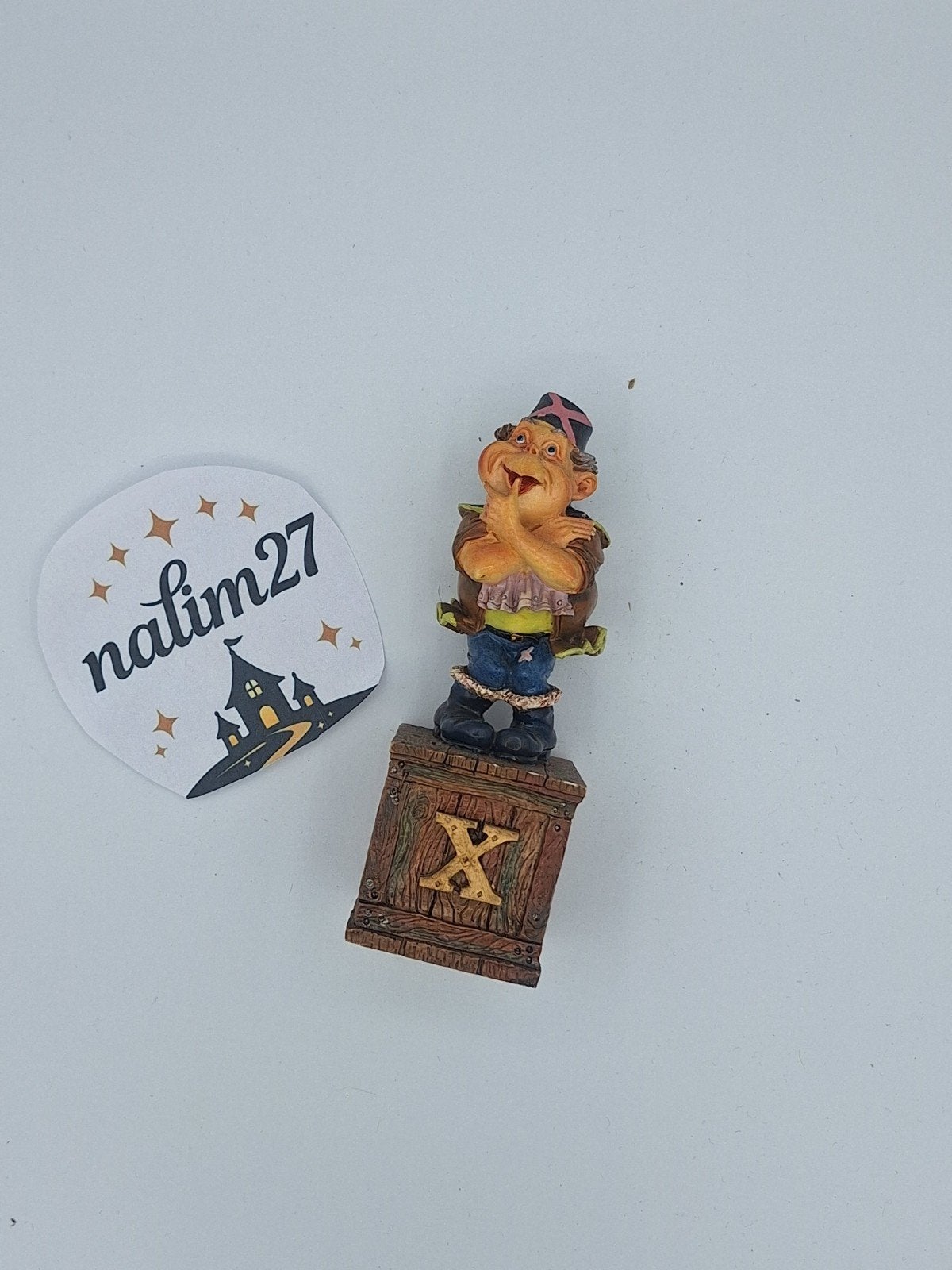 efteling laven letter X, Ophalen of Verzenden, Zo goed als nieuw, Beeldje of Poppetje