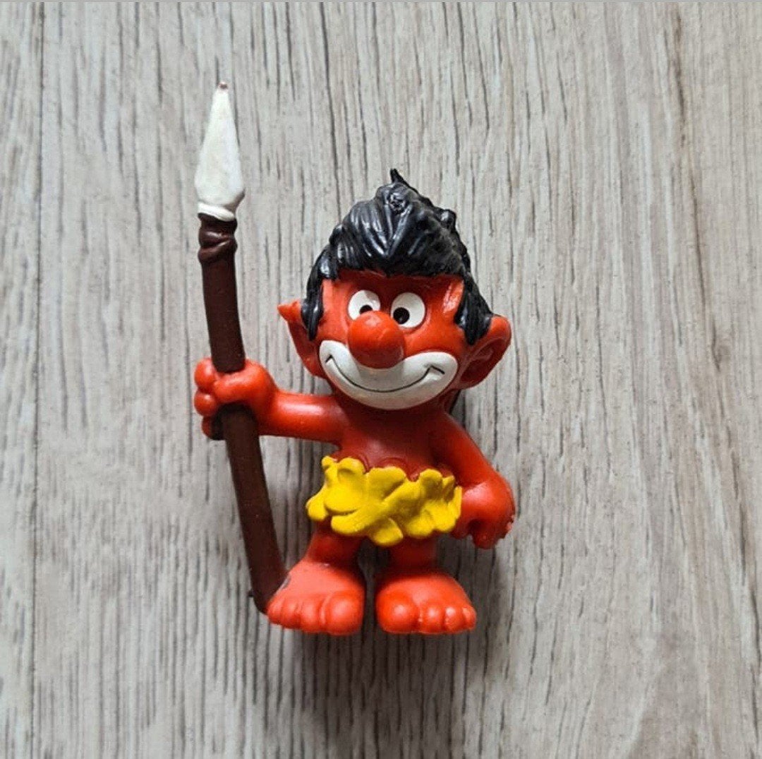 Oude Wilde Smurf West-Duitsland, Ophalen of Verzenden, Zo goed als nieuw, Verschillende Smurfen