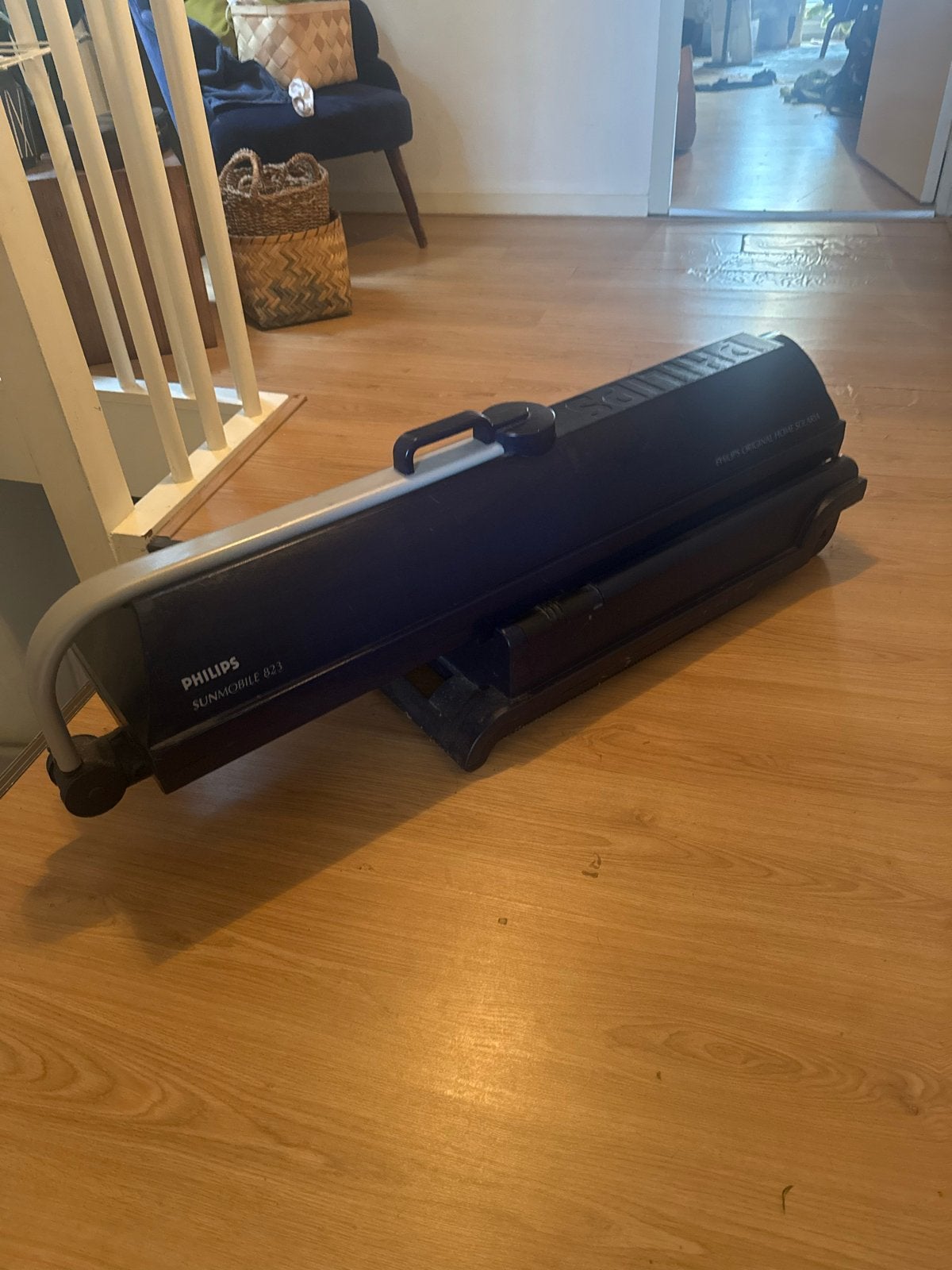 Philips Sunmobile 823 Zonnebank - Perfect voor thuisgebruik, Ophalen, Gebruikt, Zonnebank enkelzijdig, Minder dan 10 lampen