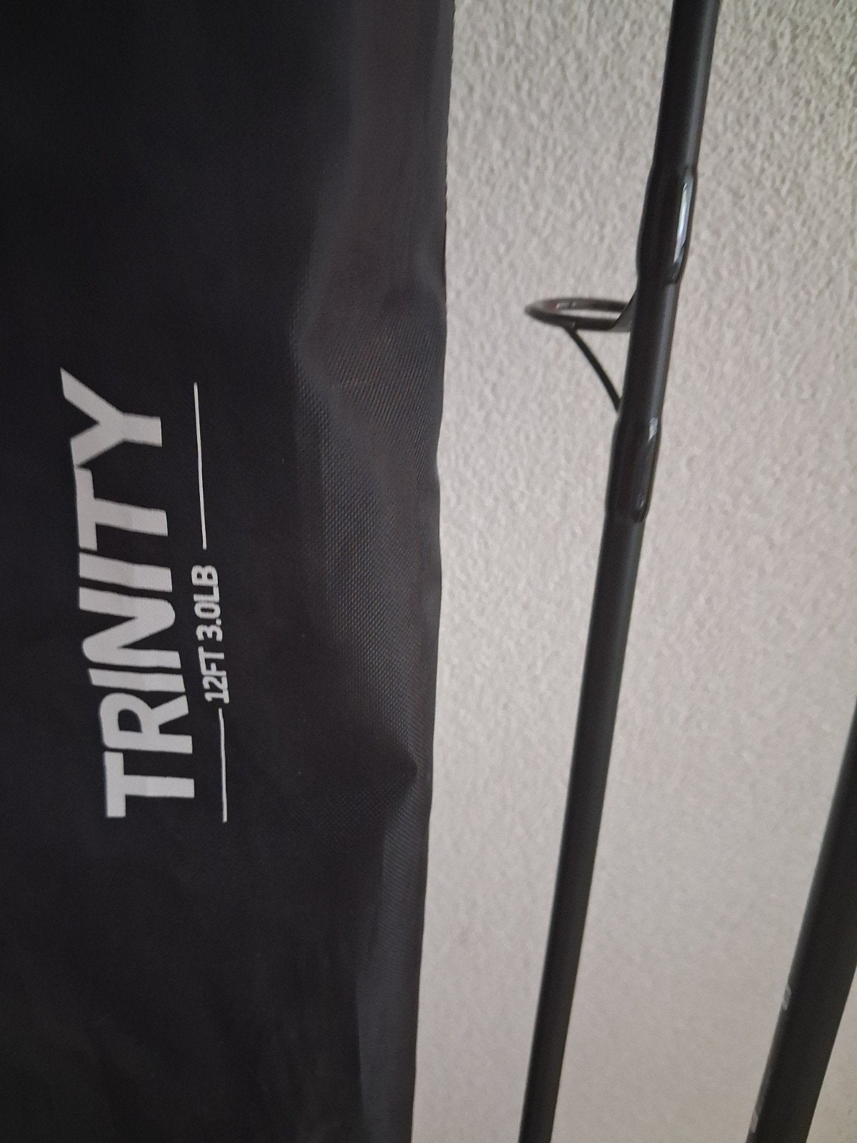 2 x Trakker Trinity 3lb 12ft kurk, Watersport en Boten, Hengelsport | Karpervissen, Ophalen, Zo goed als nieuw, Werphengel