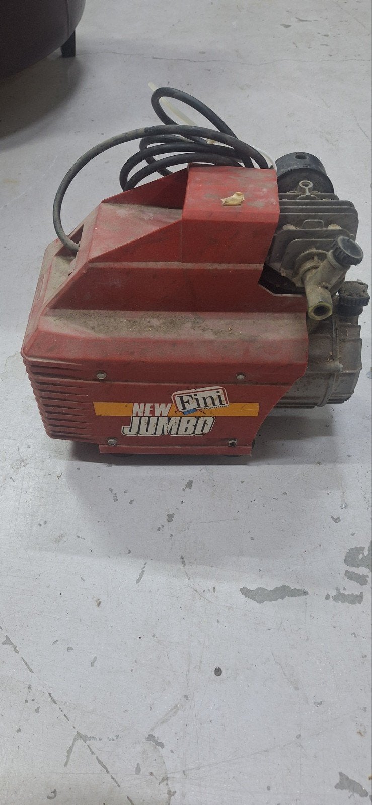 Fini New Jumbo MK 100 Compressor, Doe-het-zelf en Verbouw, Gebruikt, 6 tot 10 bar, Ophalen of Verzenden, Minder dan 200 liter/min
