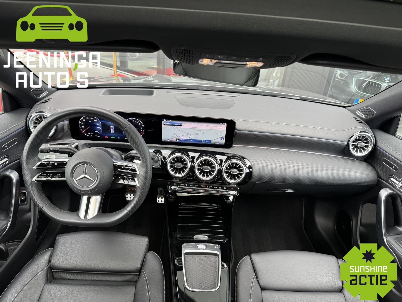 Mercedes CLA-klasse Shooting Brake 250 e AMG Line|360Camera|, Auto's, CLA, Gebruikt, Zwart, 4 cilinders