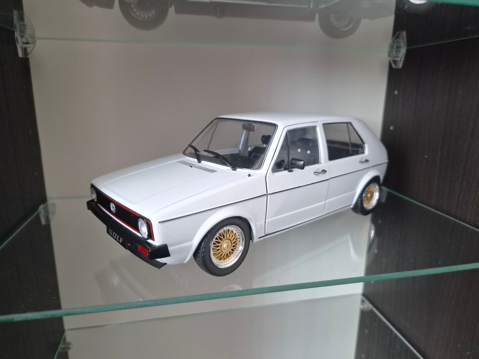 1:18 Volkswagen Golf MK1 Solido, Ophalen of Verzenden, Zo goed als nieuw, Auto, Solido