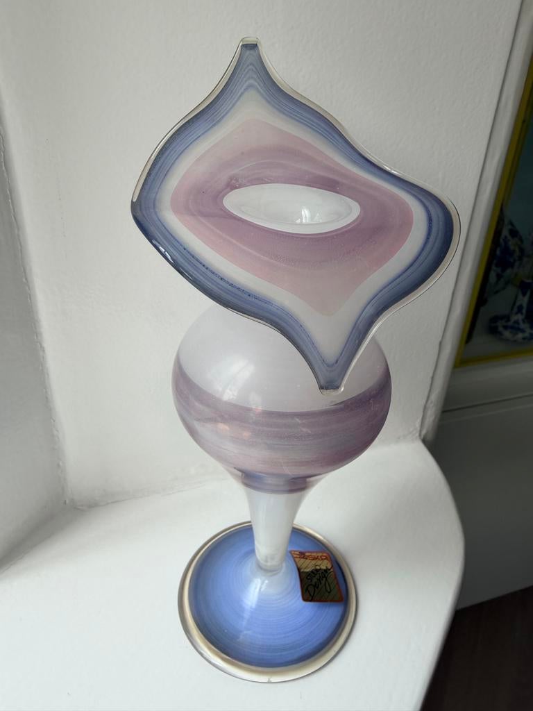 Glasobject Joska Studio Design Vaas - Uniek Glasobject 22 cm, Ophalen of Verzenden