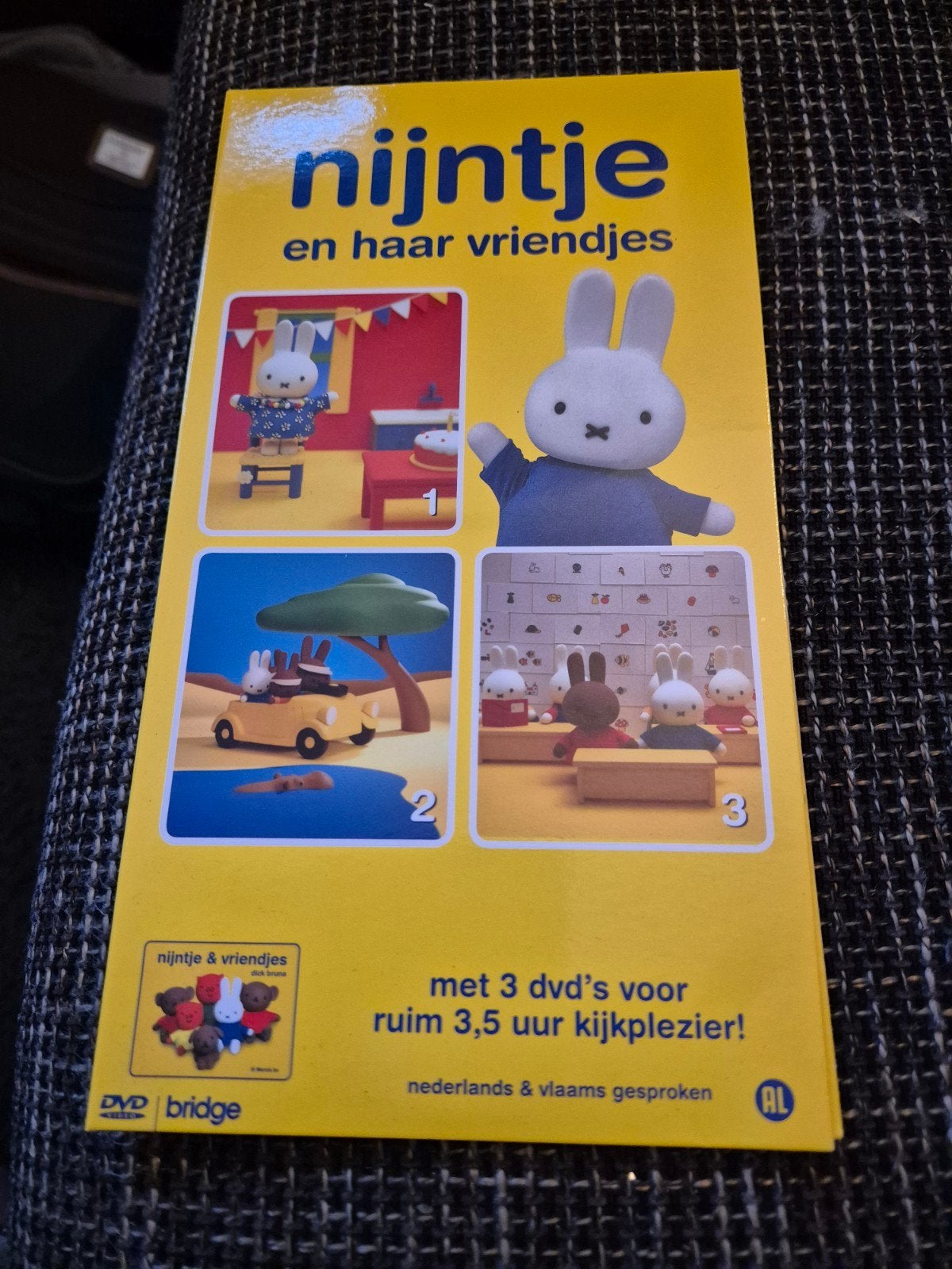Nijntje en haar vriendjes - 3 DVD's, Verzamelbox, Alle leeftijden, Zo goed als nieuw, Familie