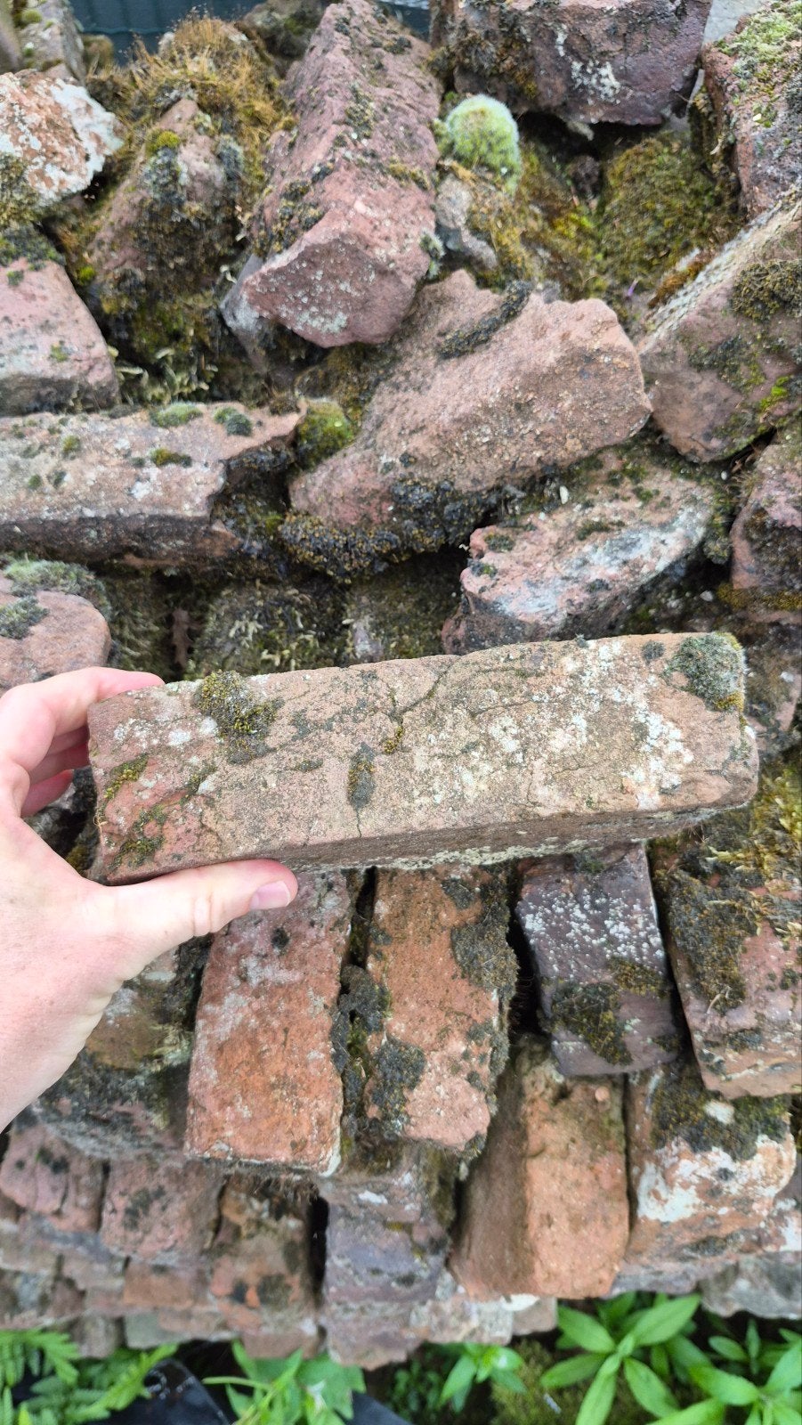 Unieke Veldbrand Stenen - Klassiek en Gebruikt, Doe-het-zelf en Verbouw, Metselstenen, Ophalen, Gebruikt, Bakstenen
