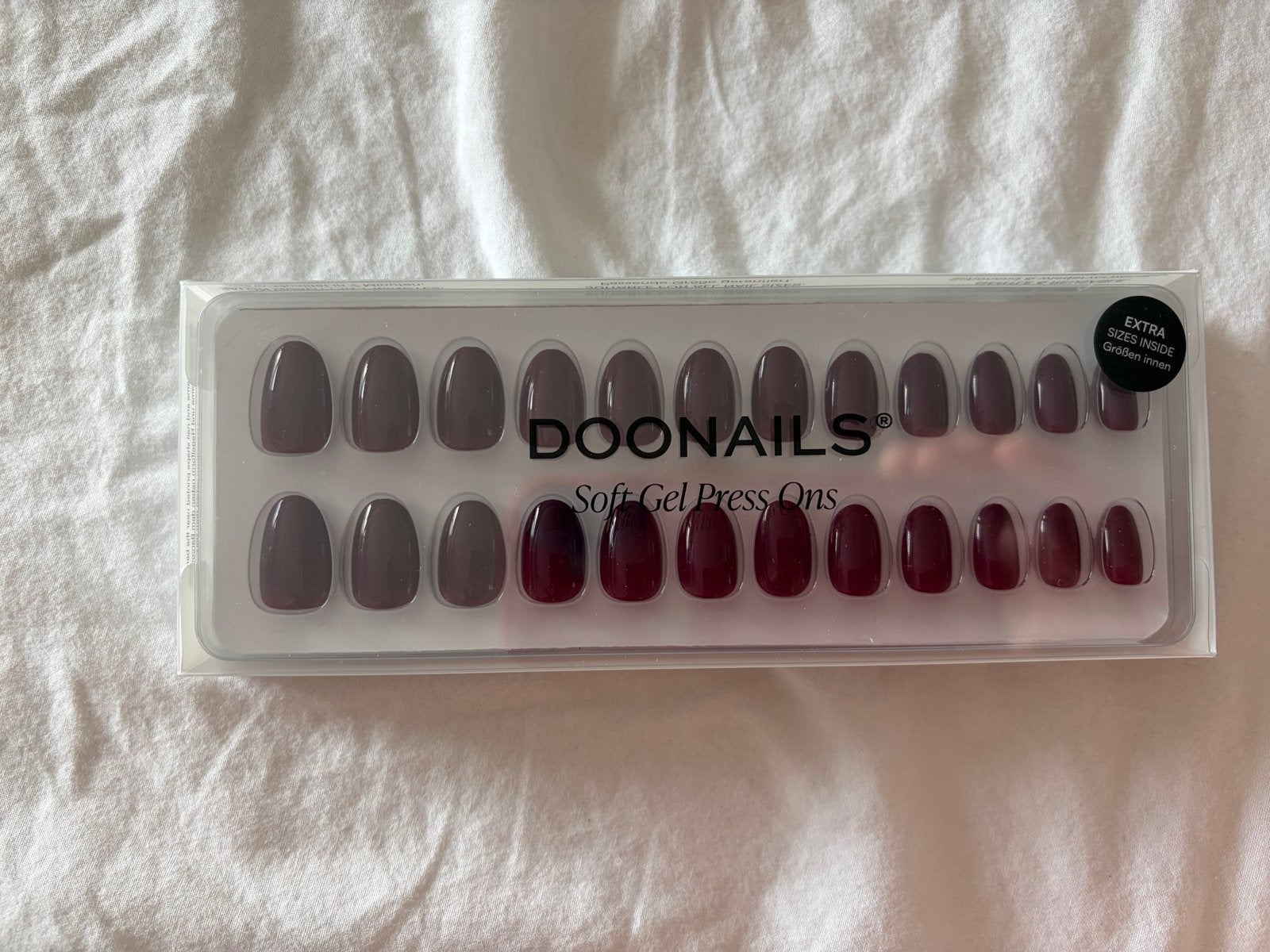 DOONAILS Soft Gel Press Ons - Nieuw, Ophalen of Verzenden, Nieuw, Handen en Nagels