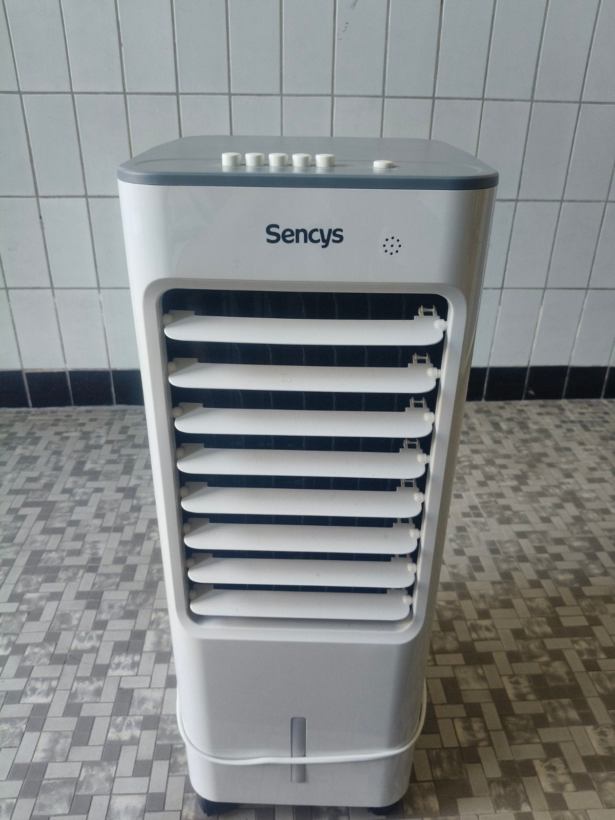 Sencys Mobiele Aircooler - 1 jaar gebruikt, Ophalen, Gebruikt, Minder dan 60 m³, Ventileren