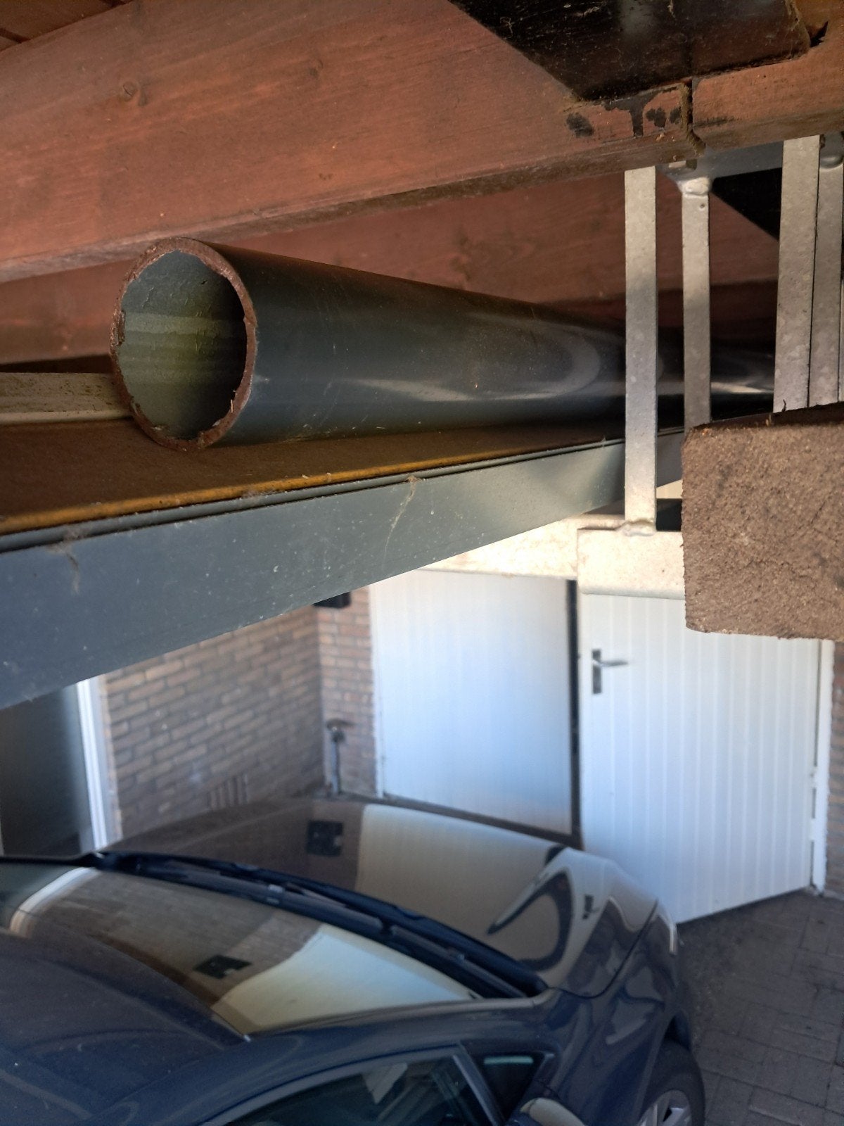 2 dikwandige stalen buizen 60mm x 2.30m, Overige materialen, Nieuw, Ophalen of Verzenden, 40 tot 60 mm