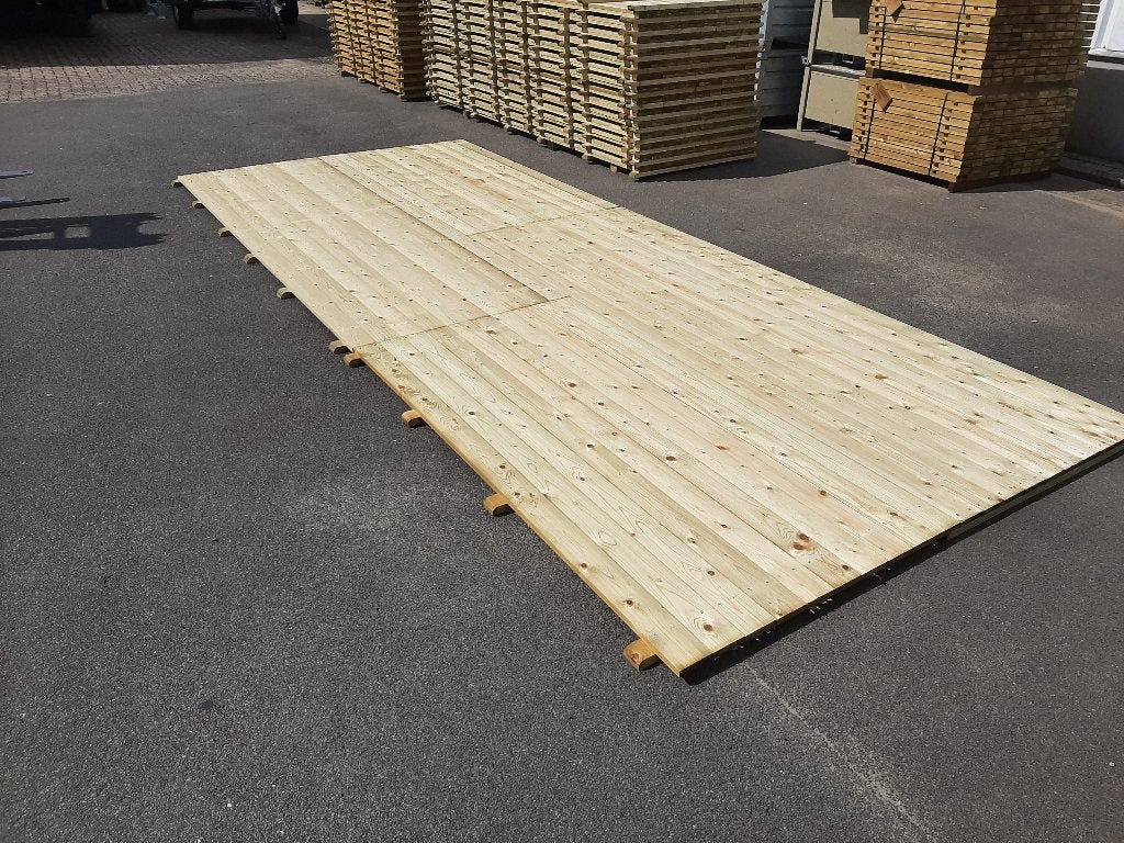 Foto 3 van te koop tentvloer vlondervloer hout voor tenten op voorraad.