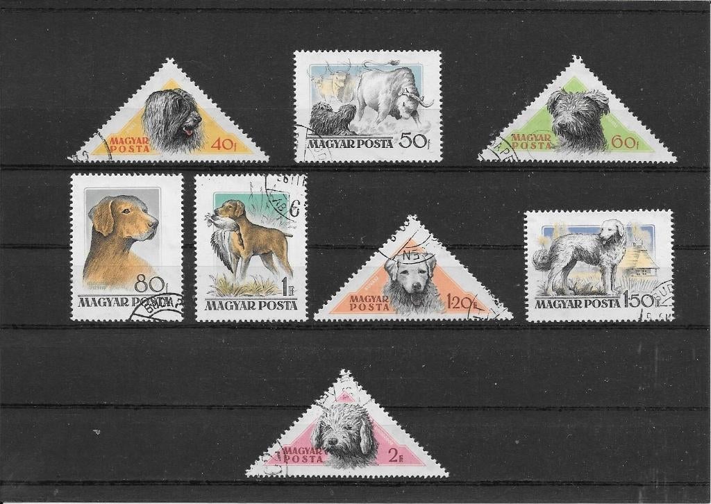 Hongarije honden, Ophalen of Verzenden, Gestempeld