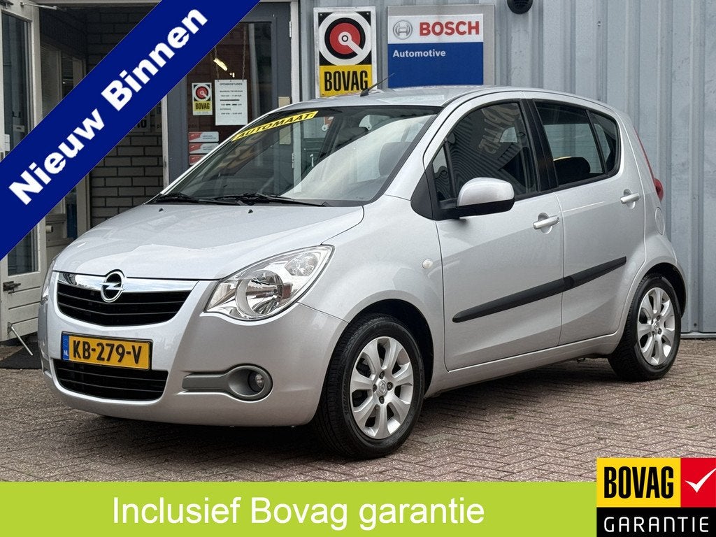 Opel Agila 1.2 Edition | AUTOMAAT | HOGE INSTAP | TREKHAAK |, Auto's, Opel, Stof, 4 cilinders, Bedrijf, 200 kg