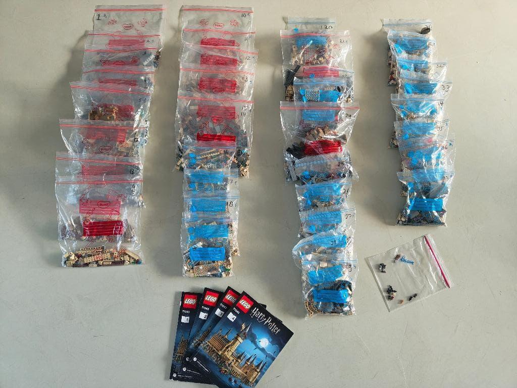 Lego 71043 Harry Potter Zweinstein Compleet in zakjes, Ophalen, Gebruikt, Lego, Harry Potter