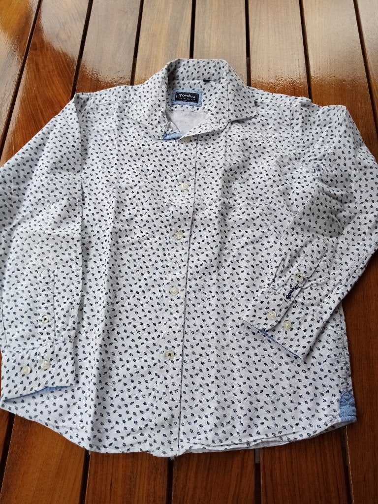 Pontus blouse maat 10 voor een jongen, Overhemd of Blouse, Ophalen of Verzenden, Zo goed als nieuw, Pontus