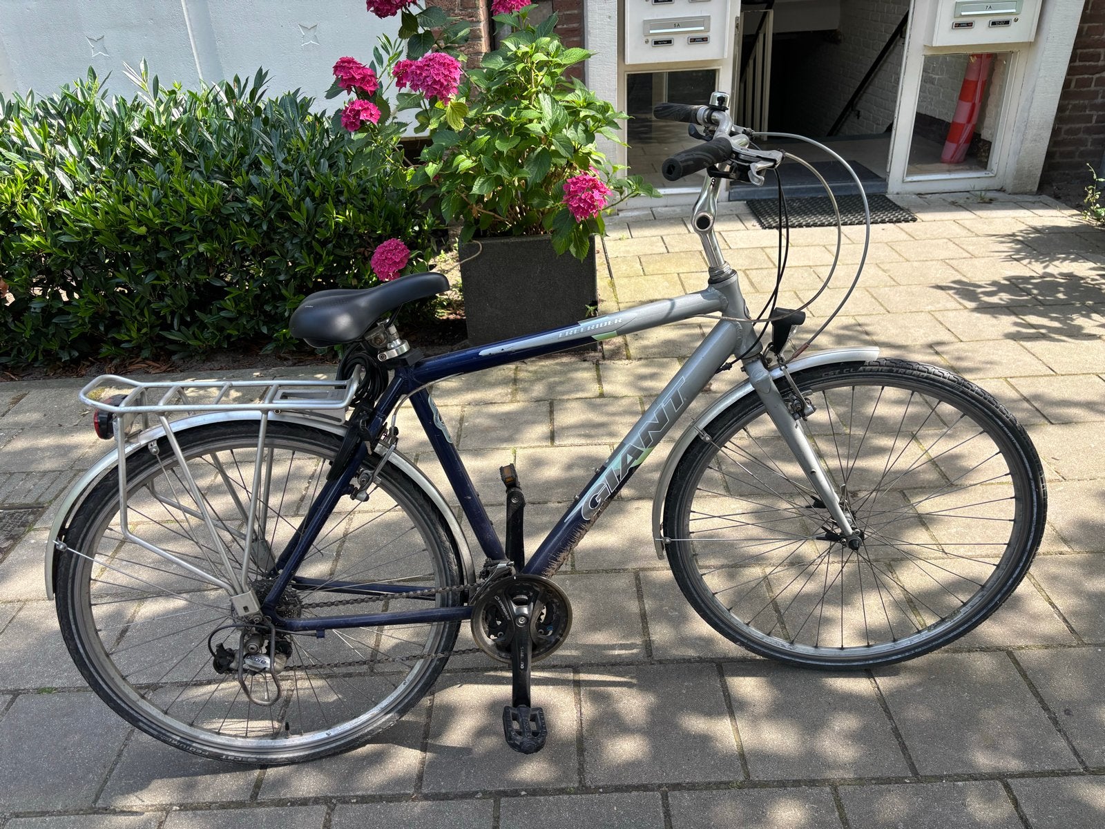 Giant Citybike - Ketting hapert soms, Ophalen, Gebruikt, Velgrem, Versnellingen