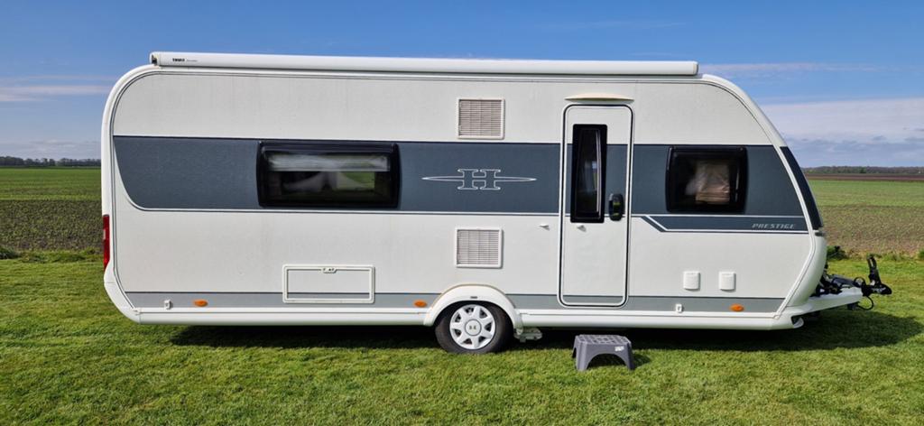 Hobby 560 WFU Prestige Caravan  met Airco, Luifel en 8Mover, Rondzit, Hobby, Kachel, Particulier