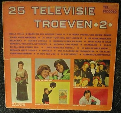 25 Televisie Troeven 2 – Diverse Artiesten 1973 LP2063, Gebruikt, Ophalen of Verzenden, 1970 - 1979, Pop