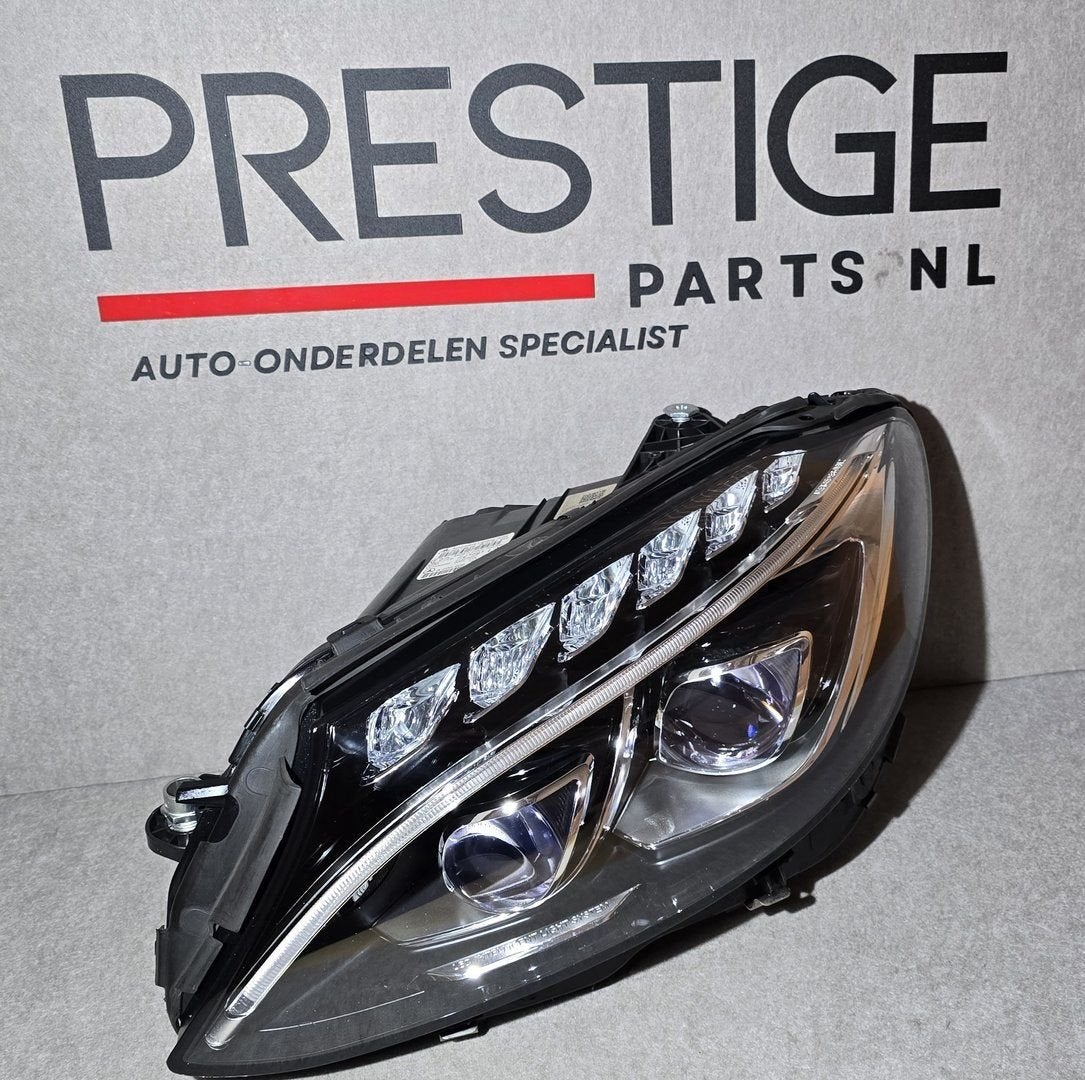 Koplamp Mercedes C Klasse W205 ILS VOL LED Links A2059067902, Gebruikt, -, Ophalen of Verzenden, -