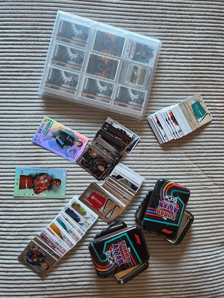 Diverse topps f1 2024, Ophalen of Verzenden, Zo goed als nieuw, Meerdere plaatjes