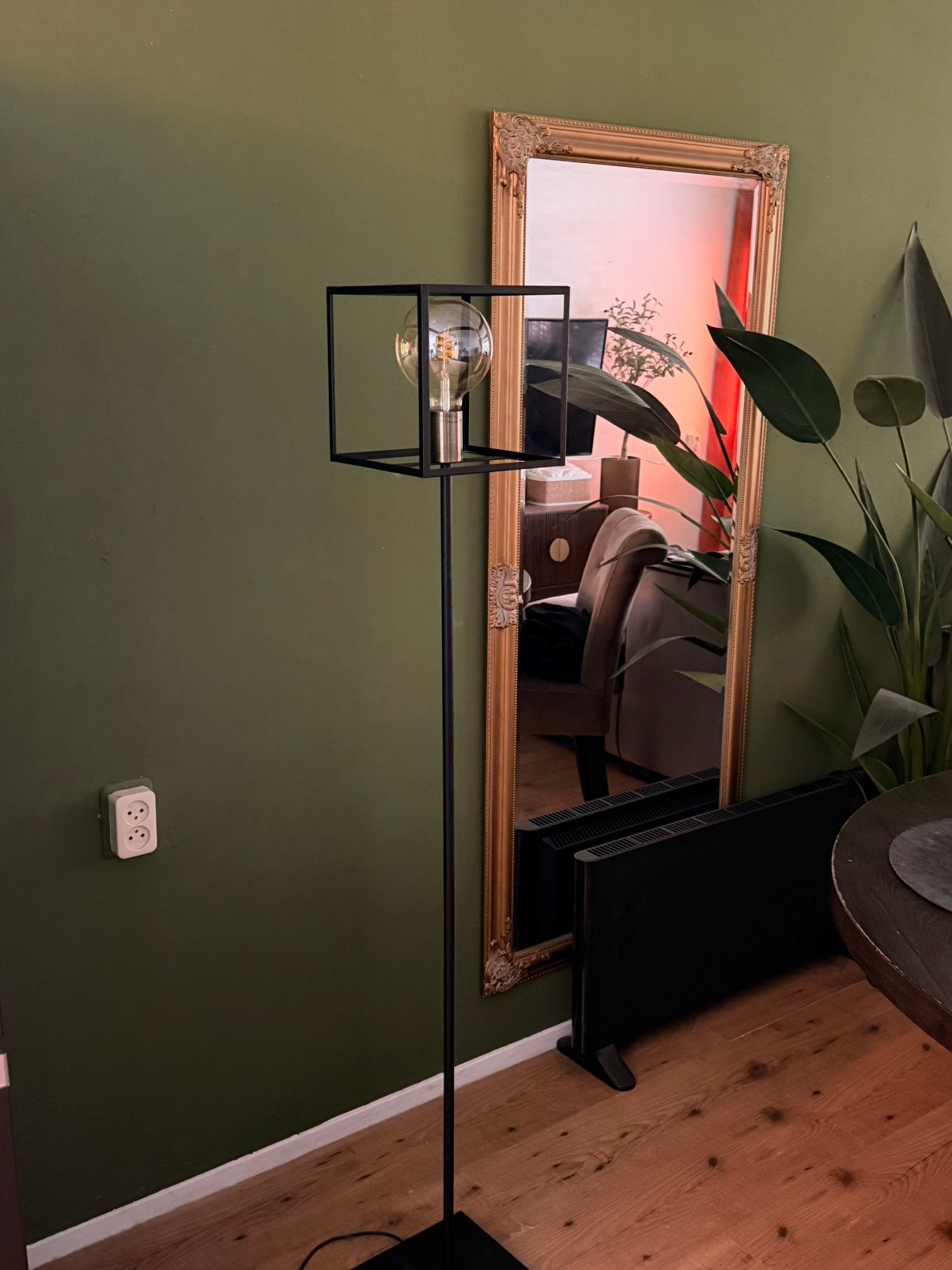 Metalen vloerlamp, Ophalen, Zo goed als nieuw, 150 tot 200 cm