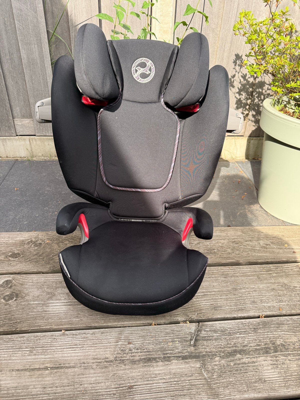 Cybex Solution S-Fix gold autostoel - Zwart, Kinderen en Baby's, Autostoeltjes, Gebruikt, Overige merken, 15 t/m 36 kg, Isofix