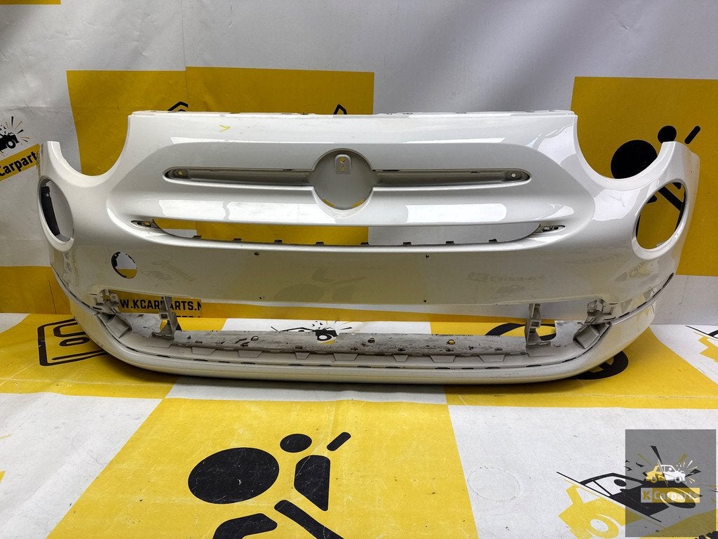 Voorbumper Fiat 500 ORIGINEEL Bumper 735426888, Gebruikt, Voor, Stellantis Europe S.p.A., Ophalen of Verzenden