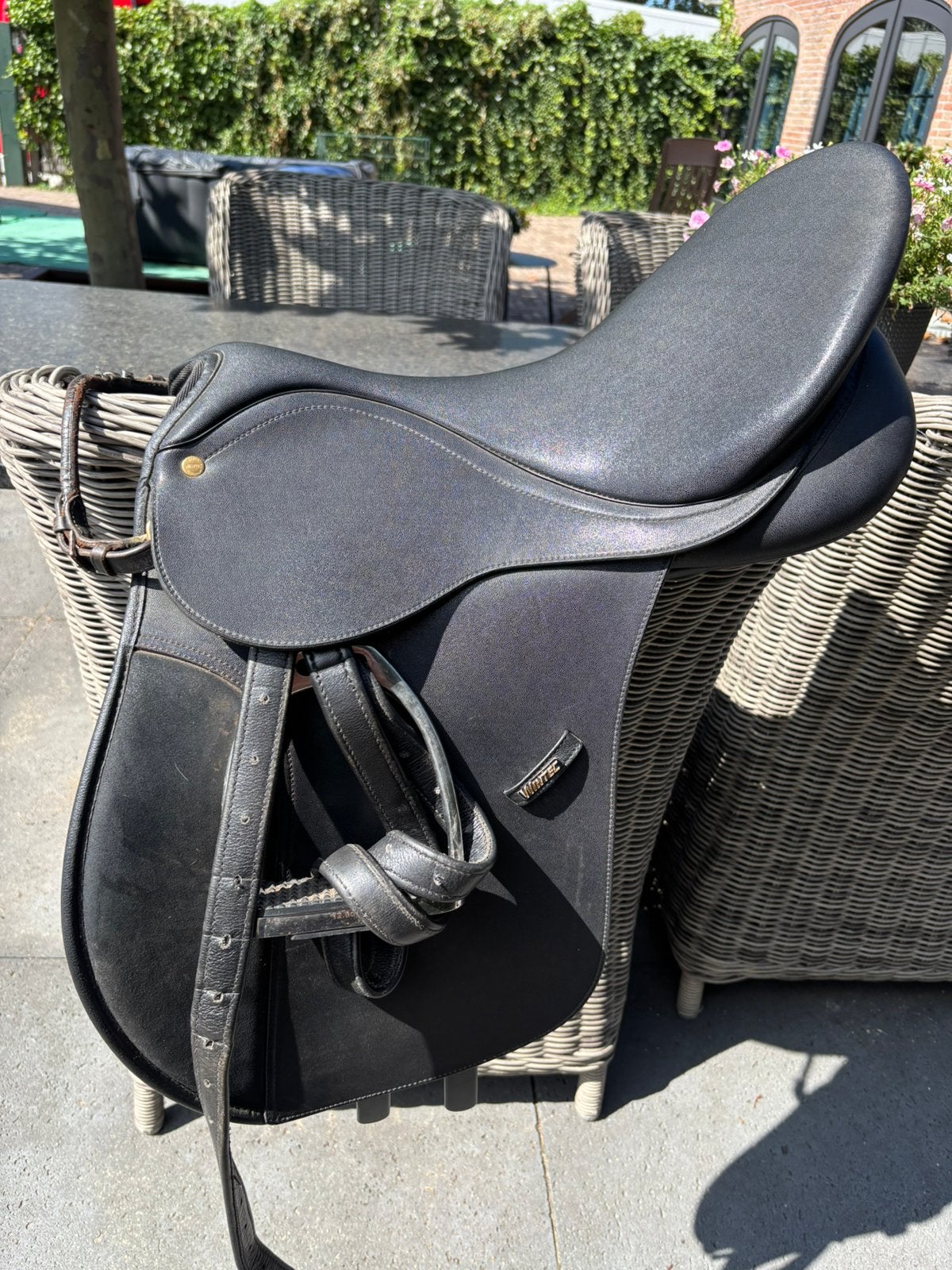 Wintec zadel 17 Inch, Ophalen, Zo goed als nieuw