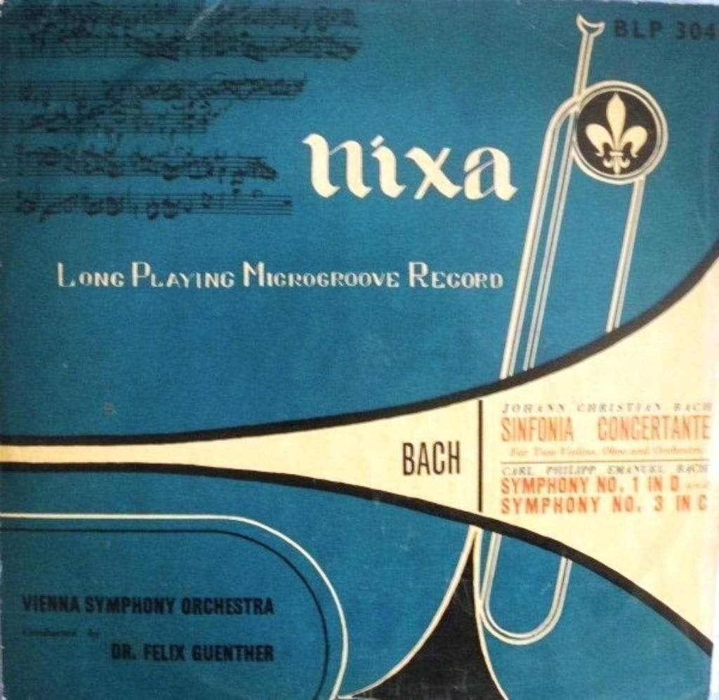 JC Bach CPE  Bach Felix Guenther  Sinfonia Concertante, Kamermuziek, Ophalen of Verzenden, Zo goed als nieuw, 12 inch