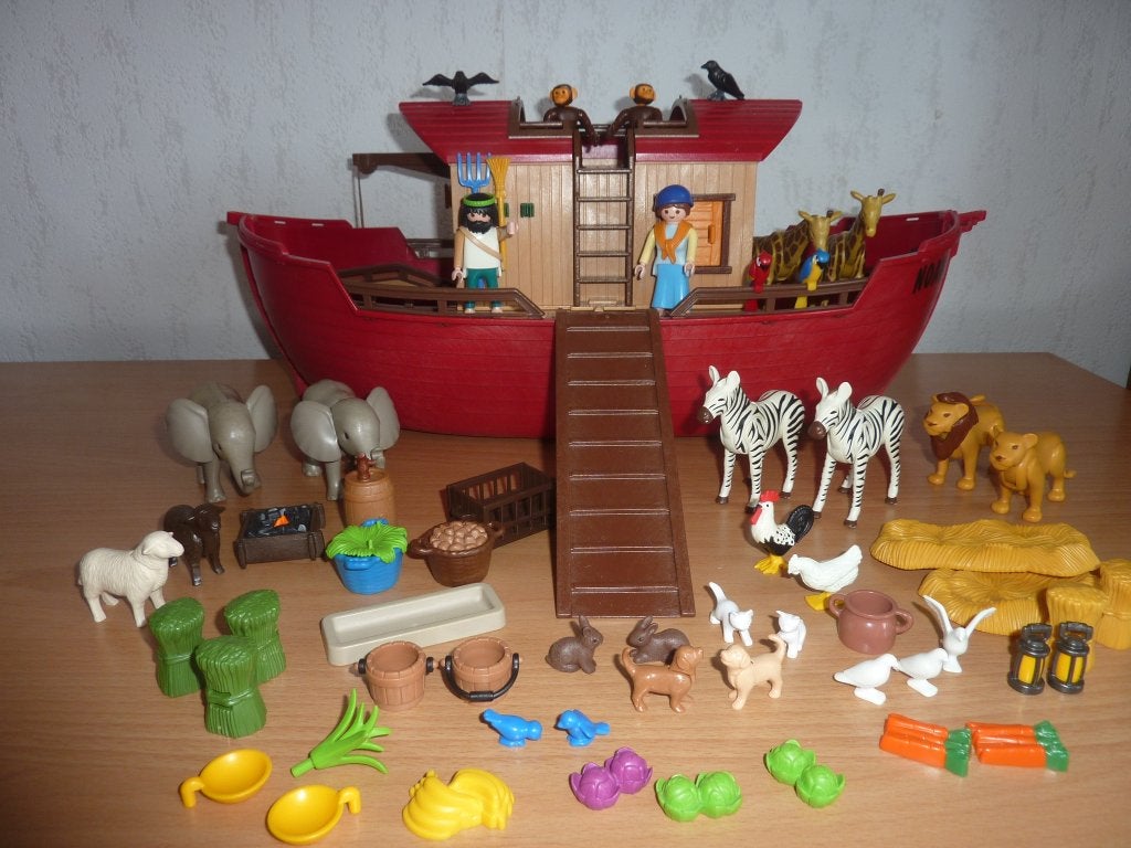 playmobil ark van Noah, Ophalen of Verzenden, Gebruikt