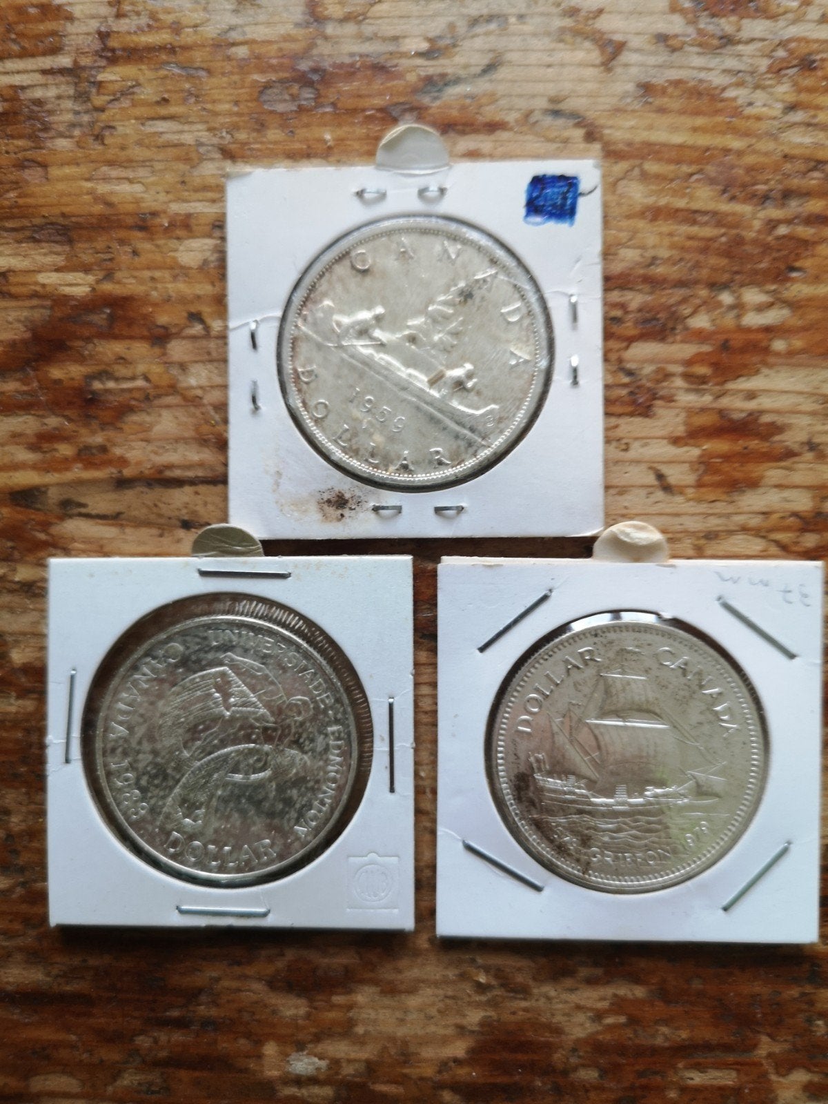 Canadese Dollars - Diverse jaren, Koningin Juliana, Setje, Zilver, Overige waardes