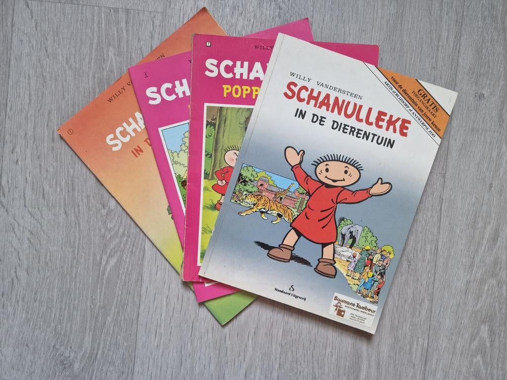 Schanulleke stripalbums, Meerdere stripboeken, Ophalen of Verzenden