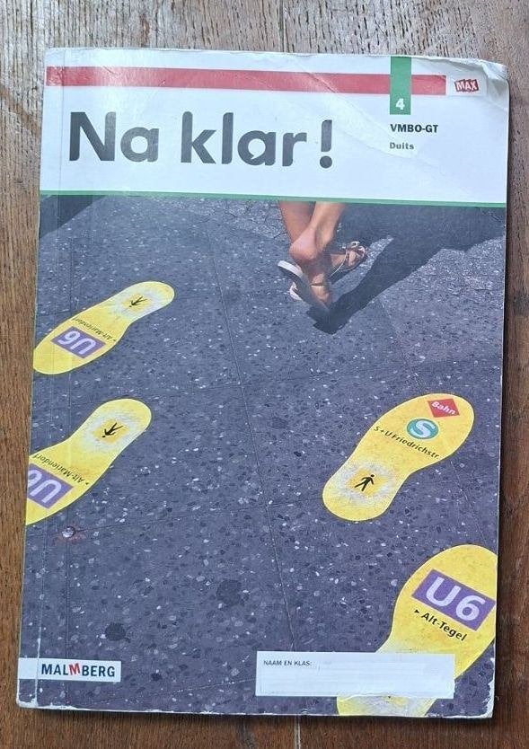 Na Klar! Malmberg schoolboek Duits VMBO GT, Boeken, Duits, Malmberg, Ophalen of Verzenden, Gelezen