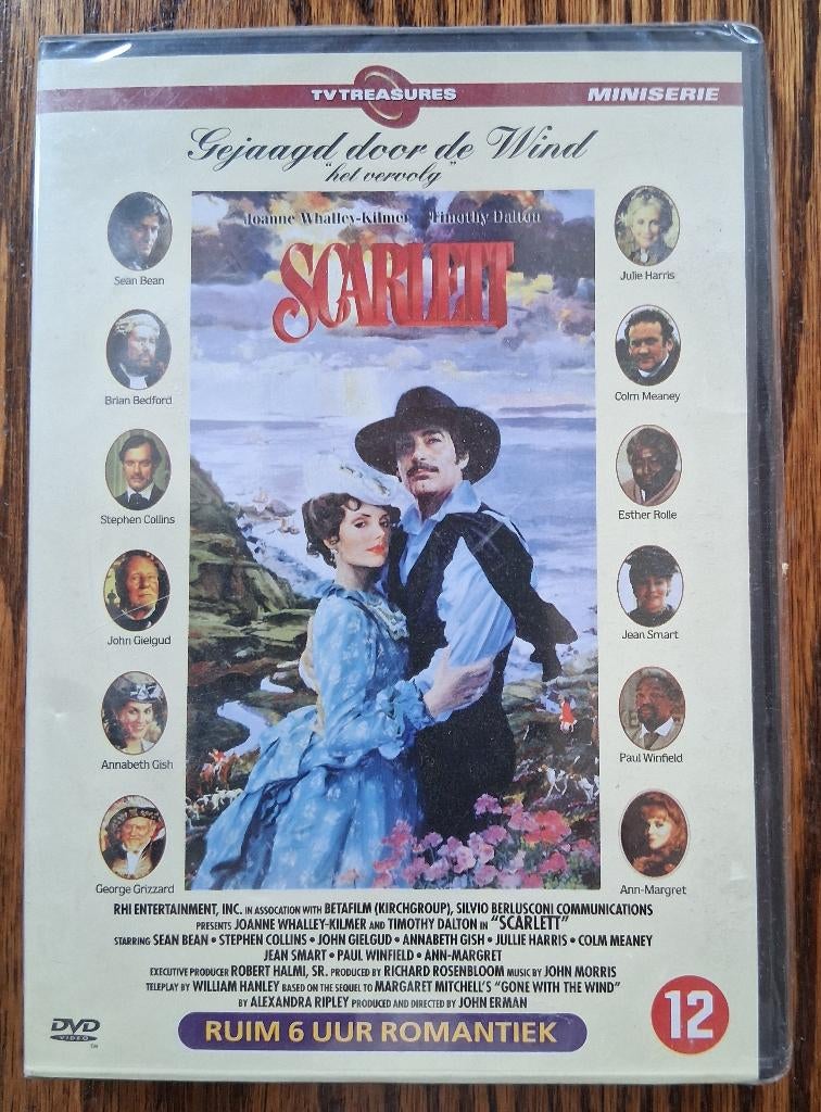 Scarlett dvd, Cd's en Dvd's, Alle leeftijden, Ophalen of Verzenden, 1940 tot 1960, Nieuw in verpakking